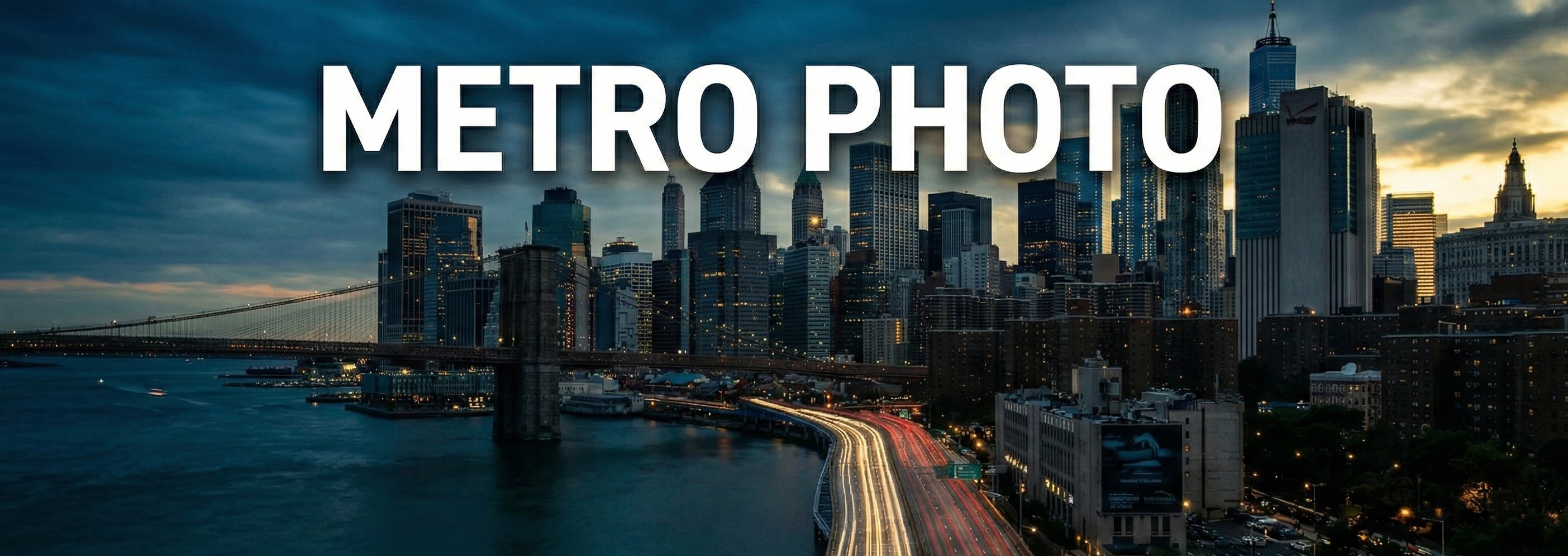 Northern California city skyline photographed by Metro Photo